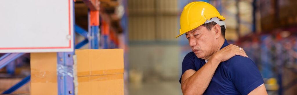 worker with back injury